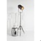 Homeroots 61 x 22 x 22 in. Gold Movie Set Floor Lamp 397601 - alternate 6